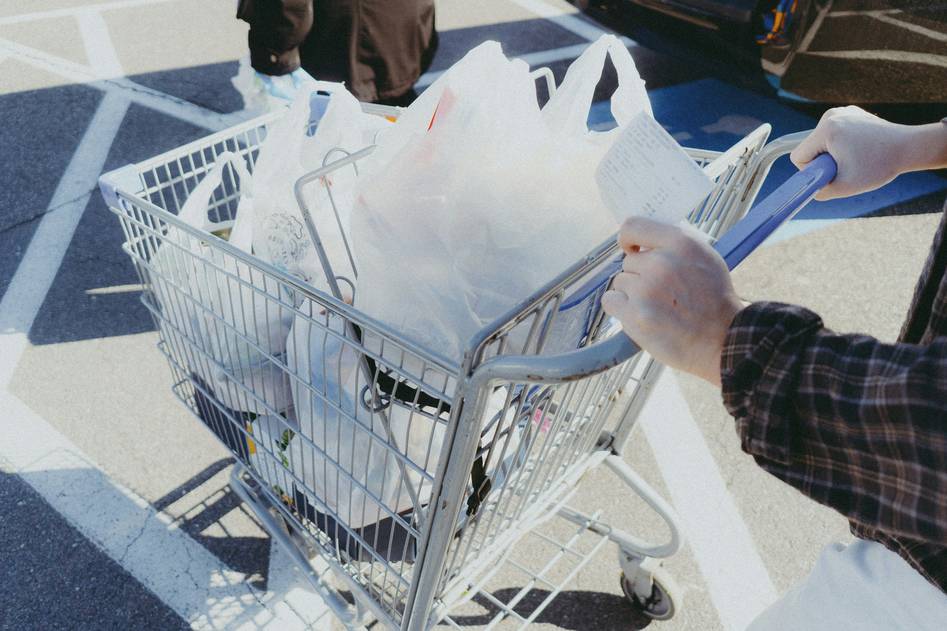 Blogger sharing budget wellness finds from 99 cents stores