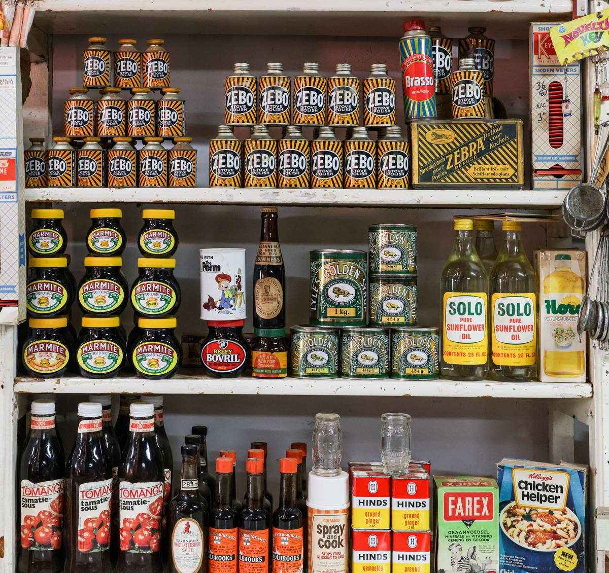 Shelves at 99 Cents Only Store featuring vitamins and health products in a budget retail hub